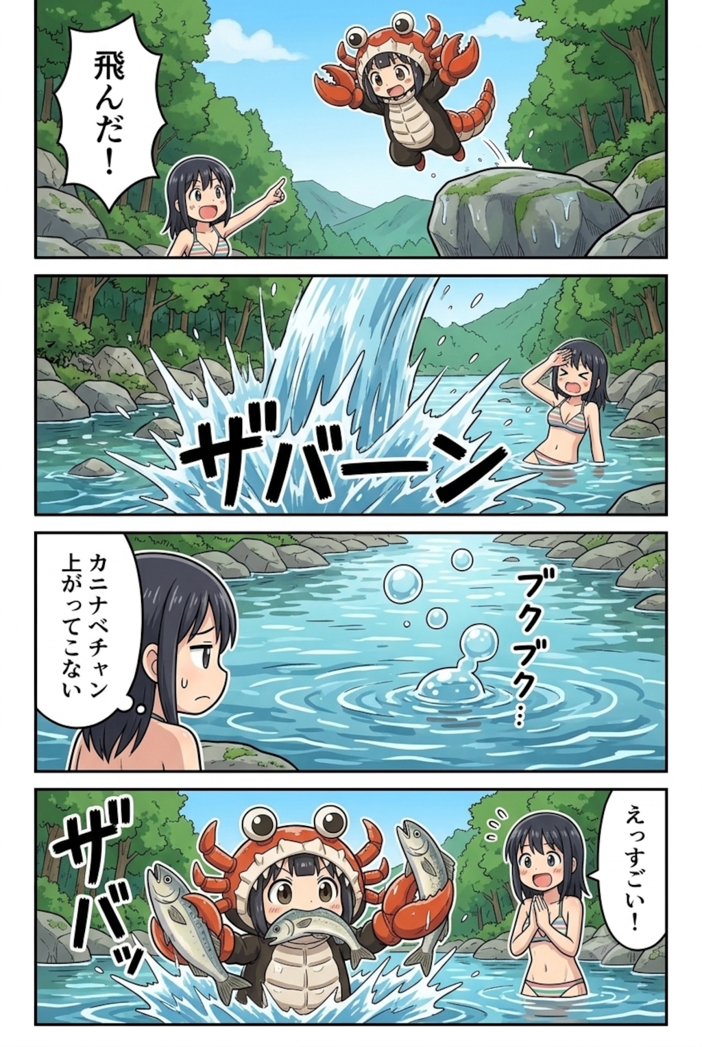 【29】飛び込んだよ！カニナベチャン