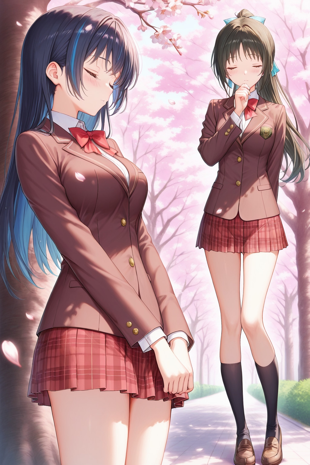 Chieng', tieko skul, maua mag cherry, paro mag odiechieng' no・・・ | の人気AIイラスト・グラビア