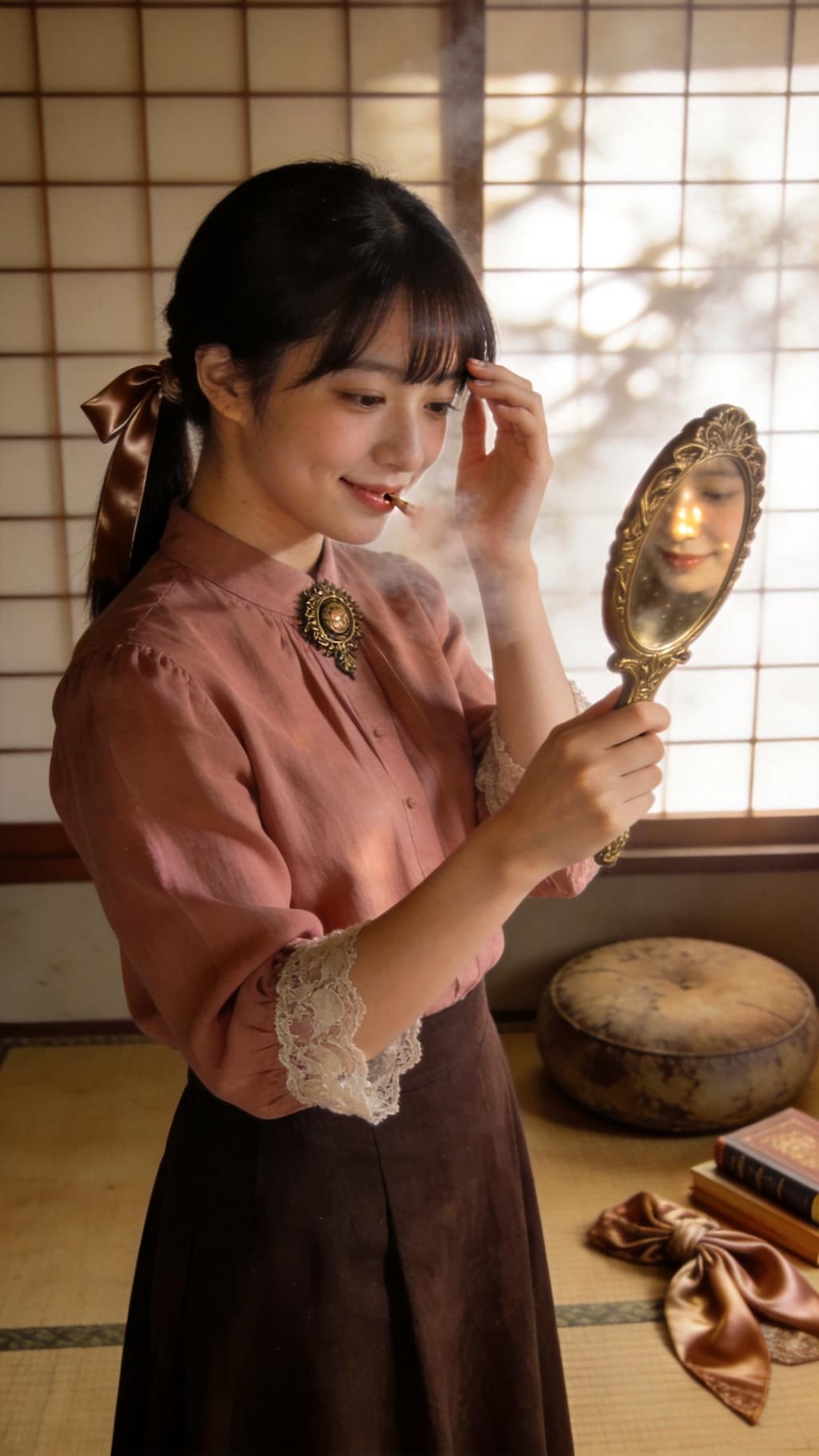 The Mirror That Remembered Spring