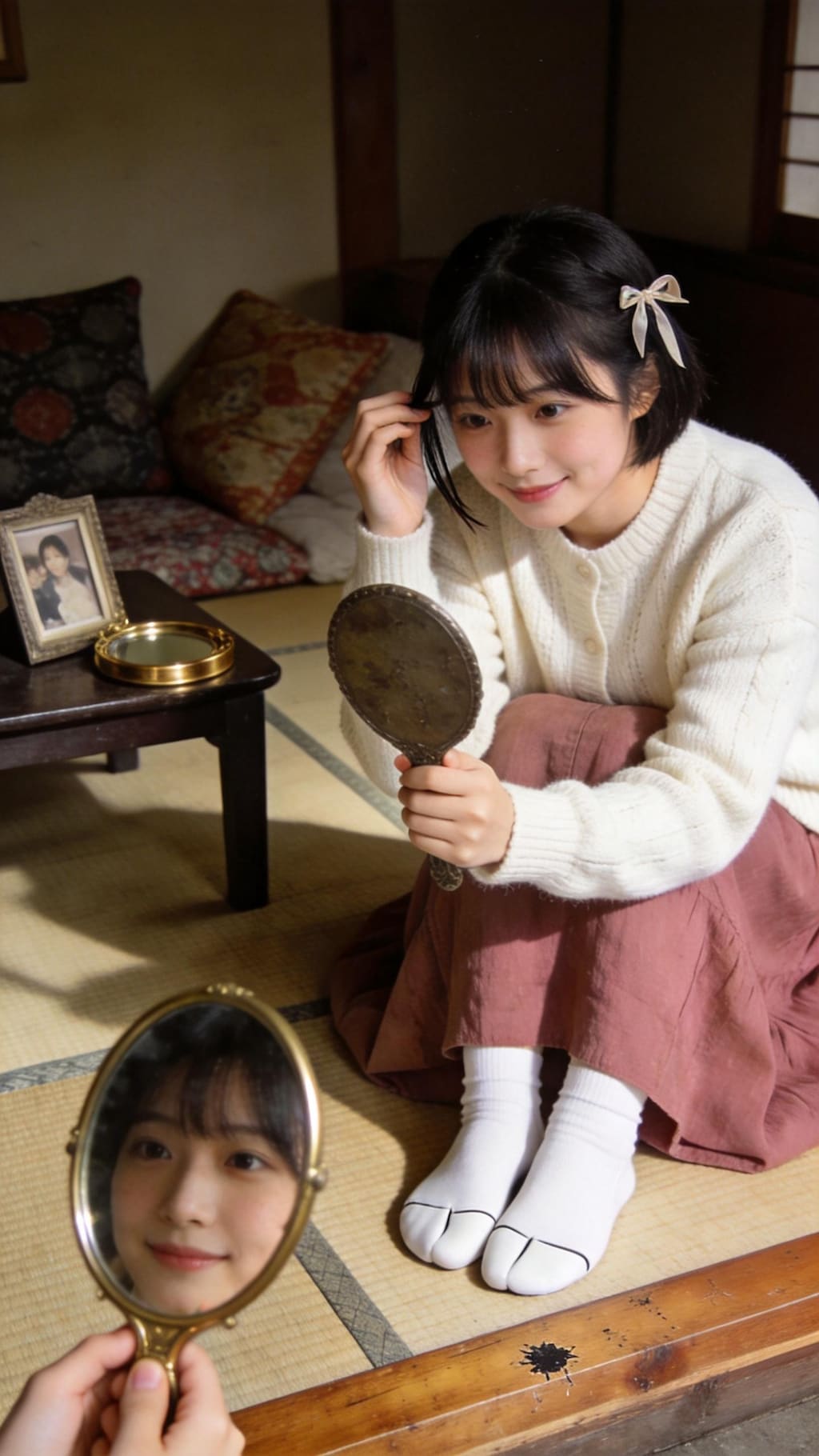 The Mirror That Remembered Spring