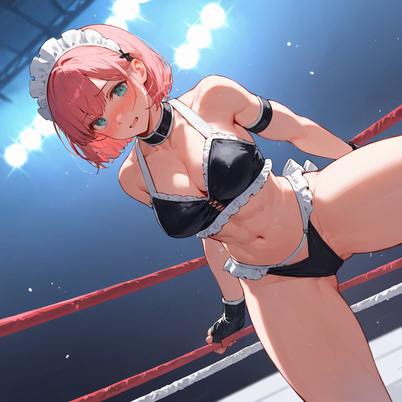 プロレスラーメイドさん