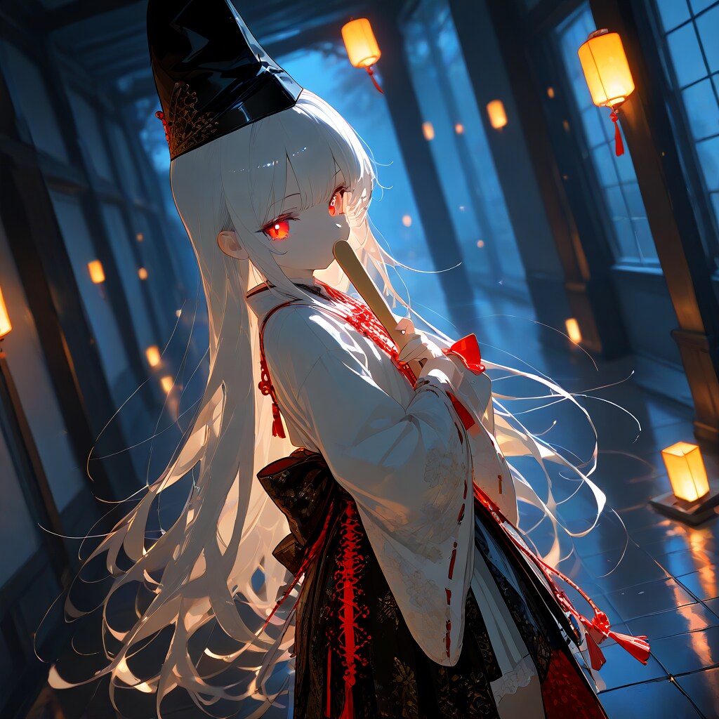 Whisper Behind the Lanterns / 灯影の奥で | の人気AIイラスト・グラビア