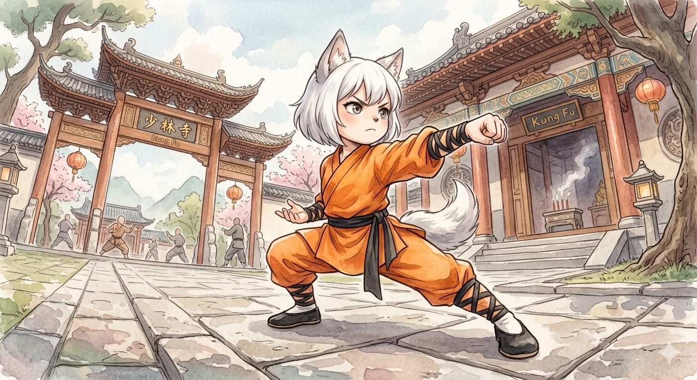 ケモミミカンフー101 | の人気AIイラスト・グラビア