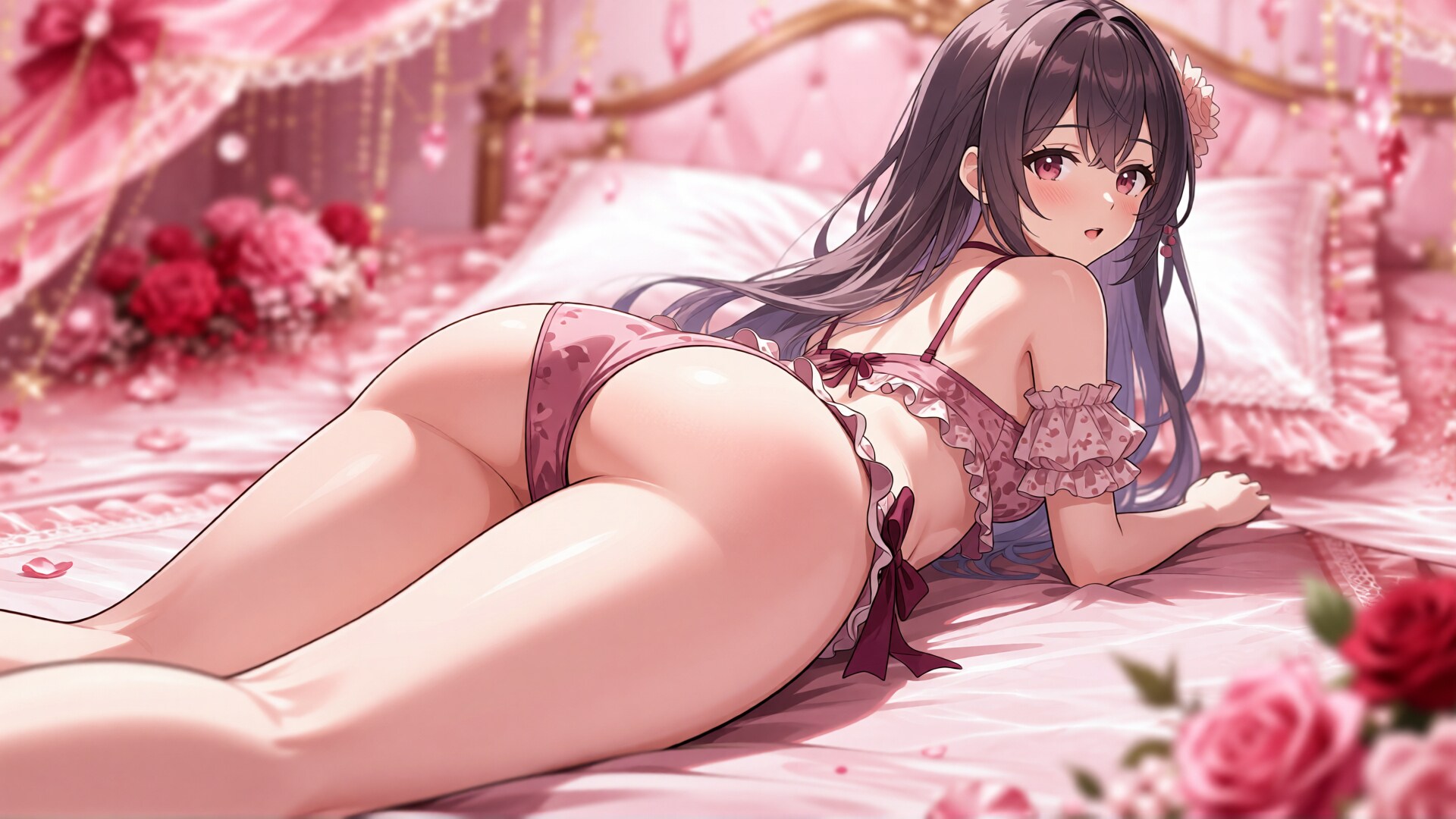 茶髪少女と水着　その9-4