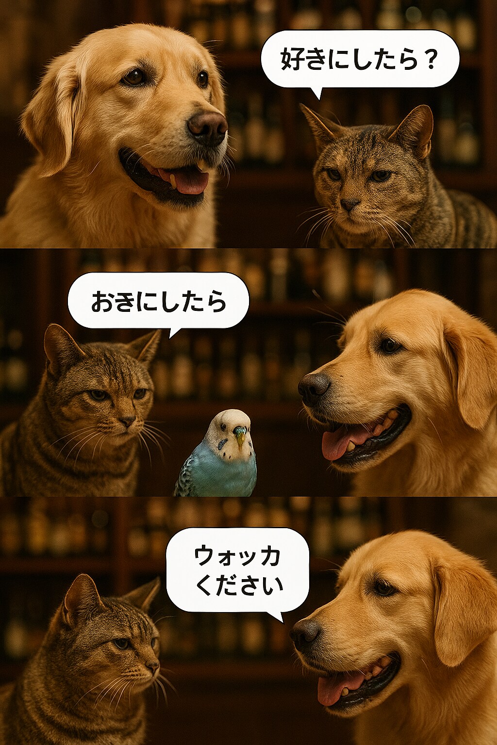 いぬとねこといんこ26