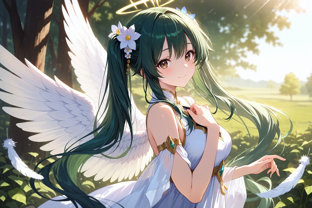 天使さん頑張ります