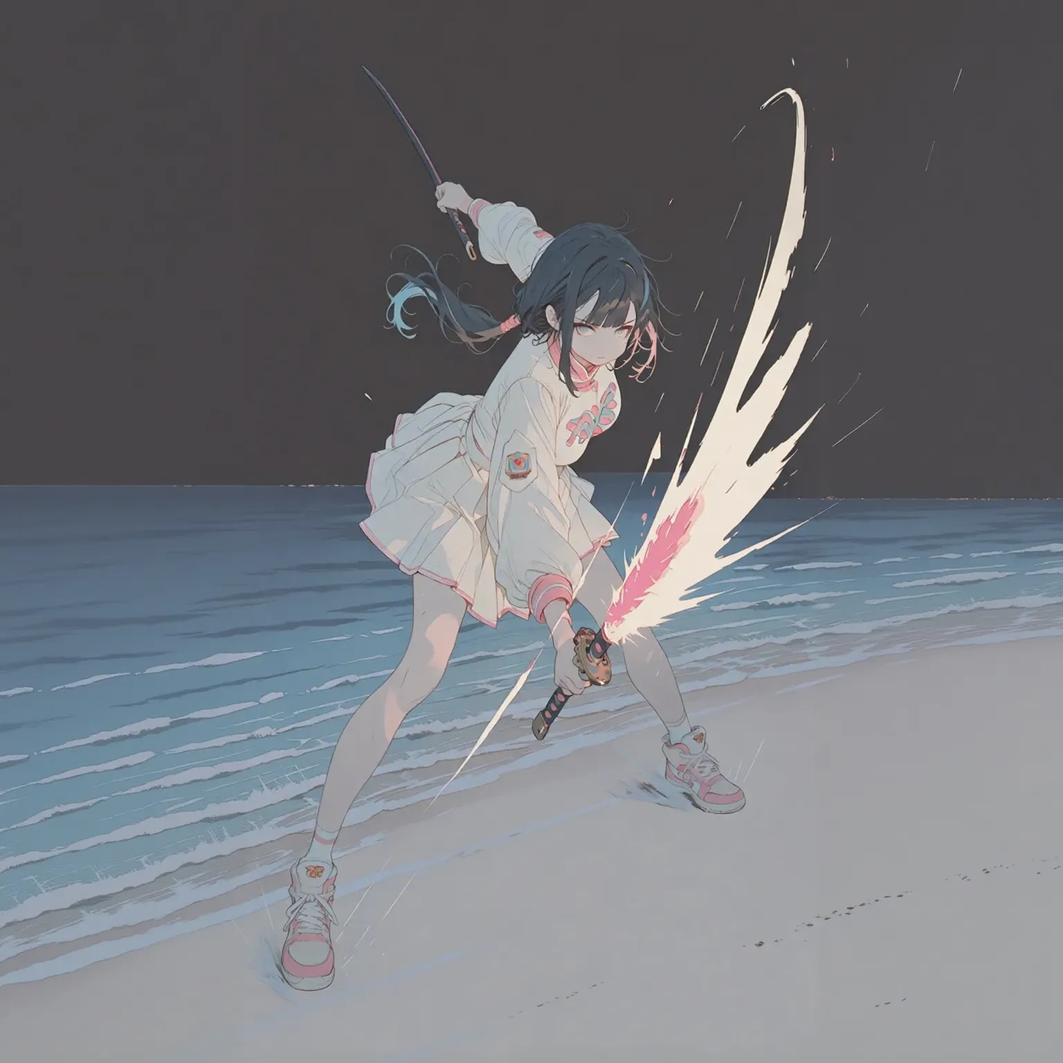 夜の戦い | の人気AIイラスト・グラビア