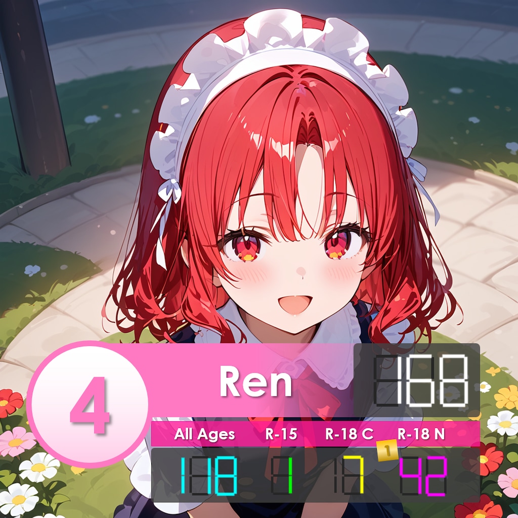 カズの子結果発表 4位