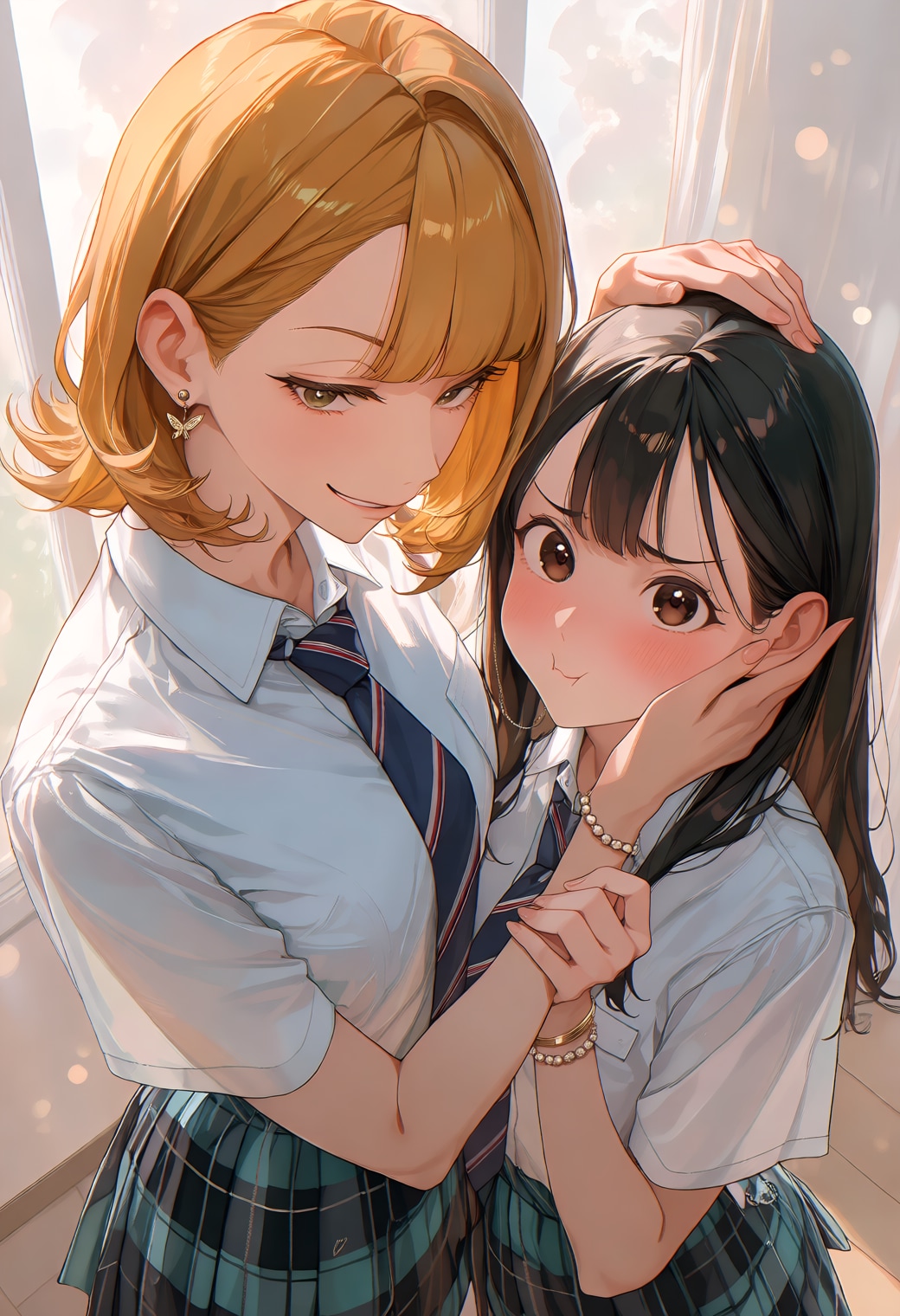 頭ぽんぽん