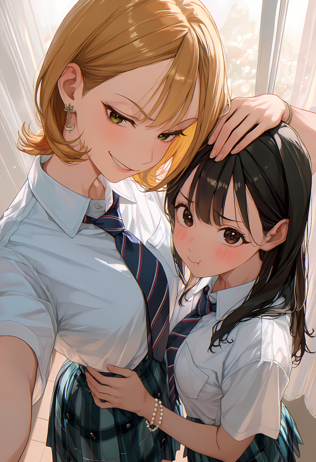 頭ぽんぽん