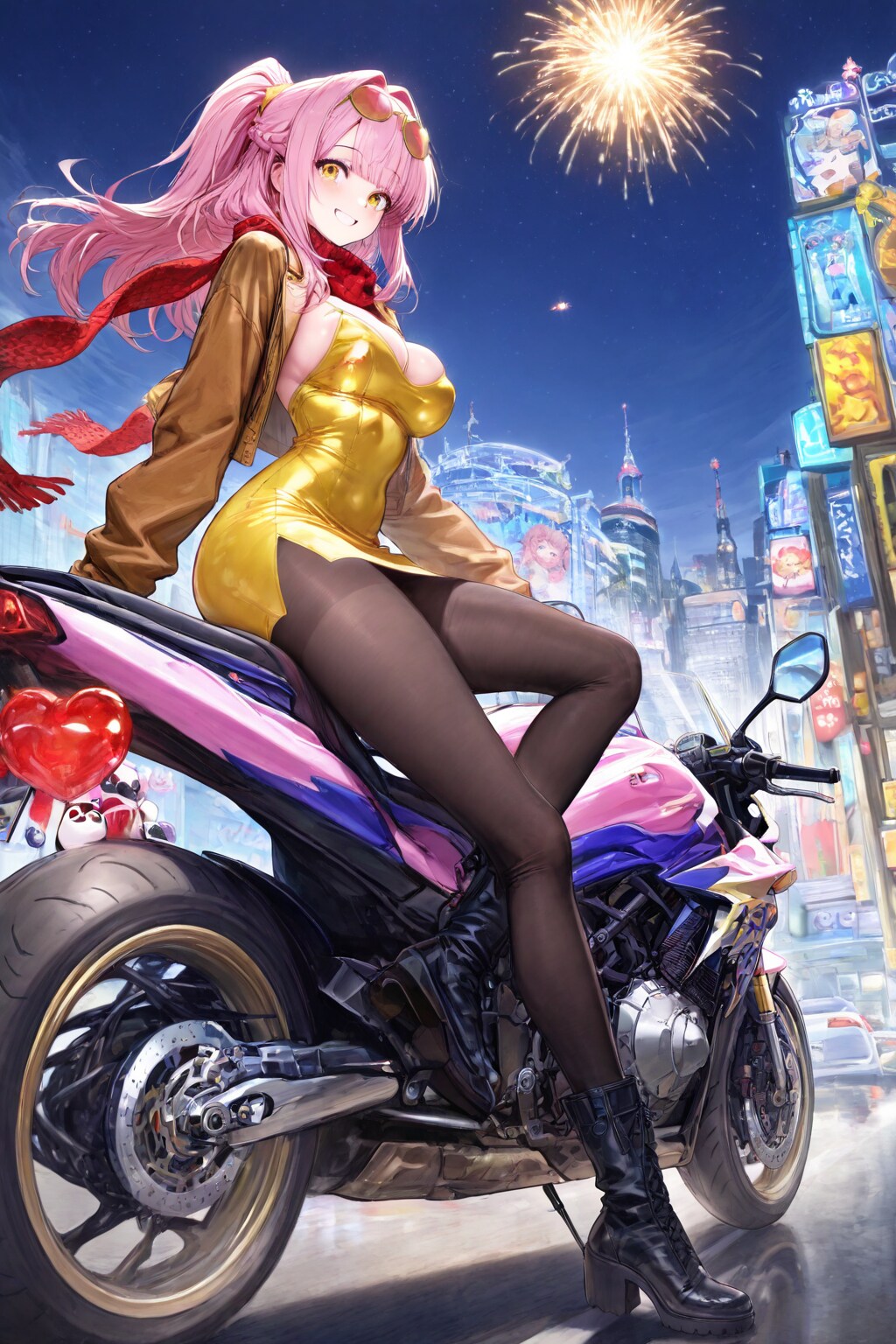 バイク・習作