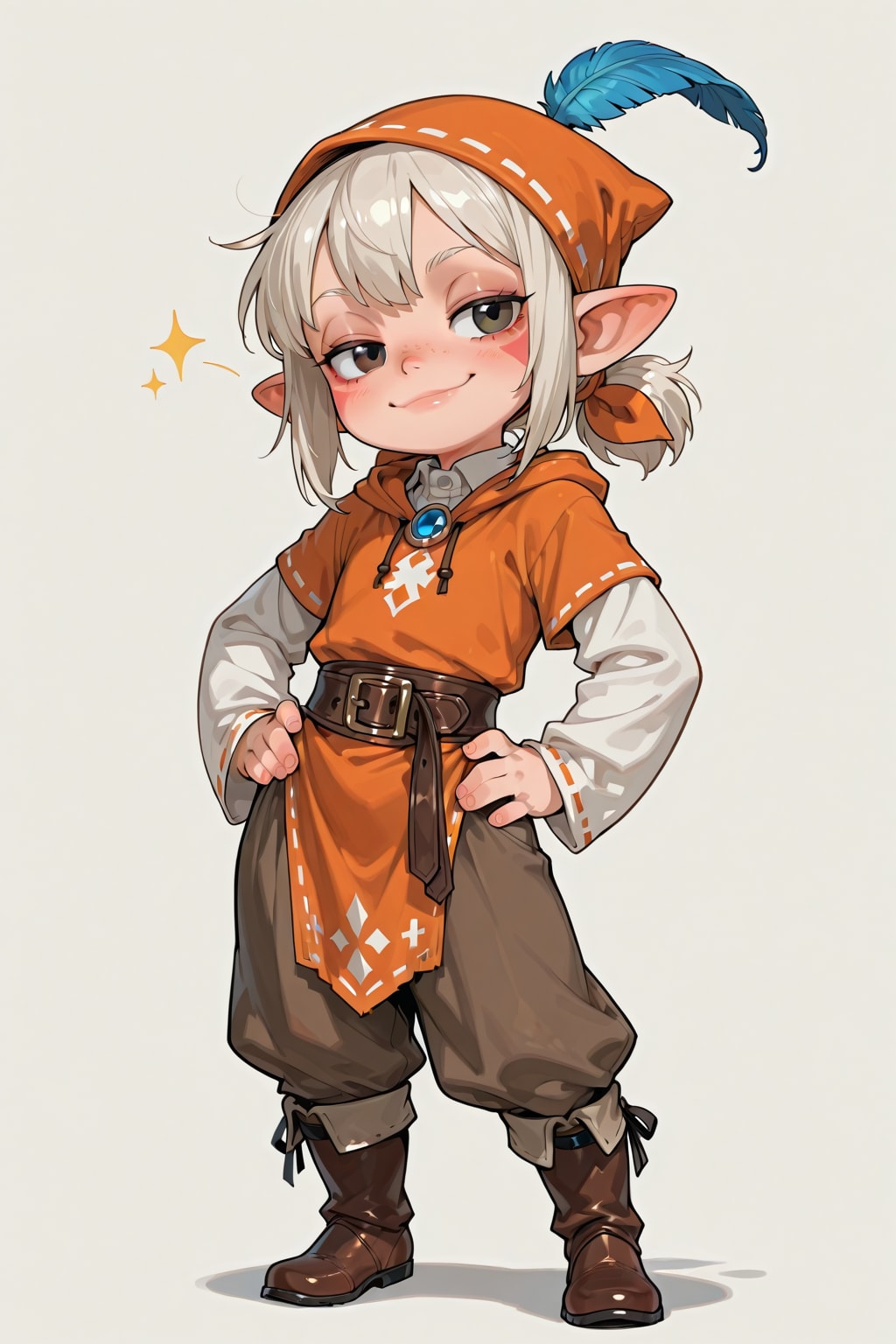 ファンタジーメスガキも結構可愛く生成されて満足 | の人気AIイラスト・グラビア