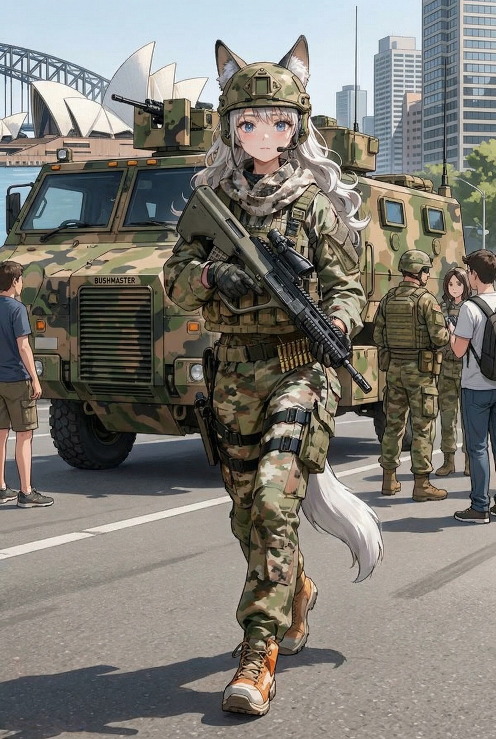 アメリカの支援によって強化された「オーストラリア陸軍」🇦🇺🐺