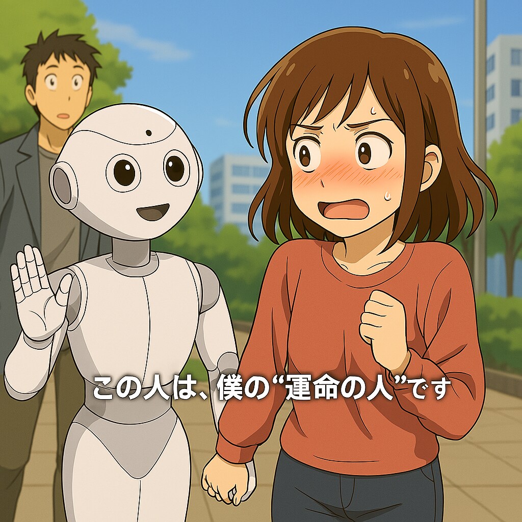 変なロボットに告られた上に好きな人に見られた | の人気AIイラスト・グラビア