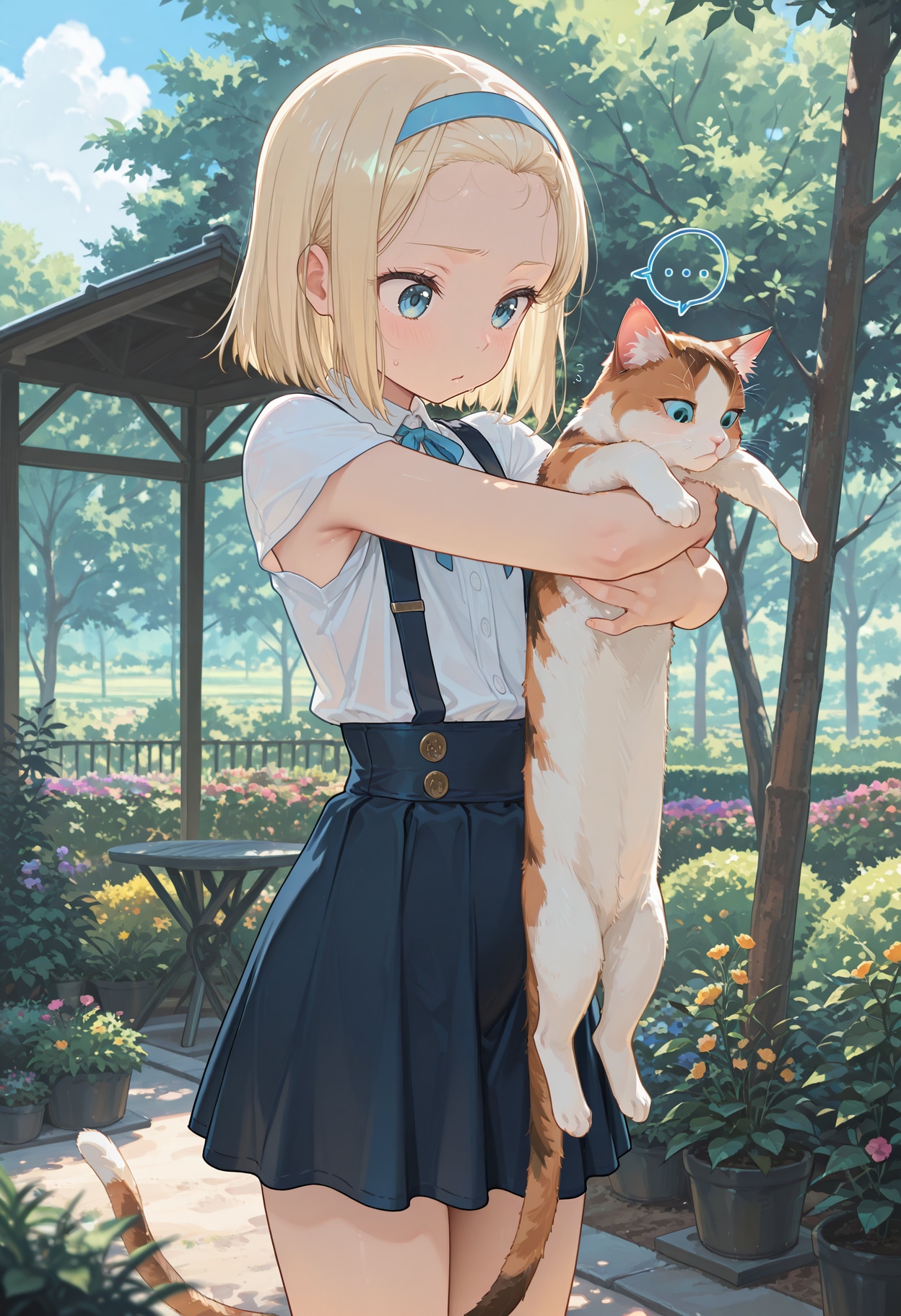 長い猫
