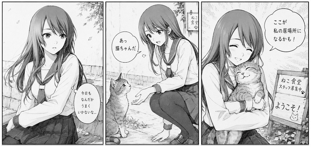 3コママンガ