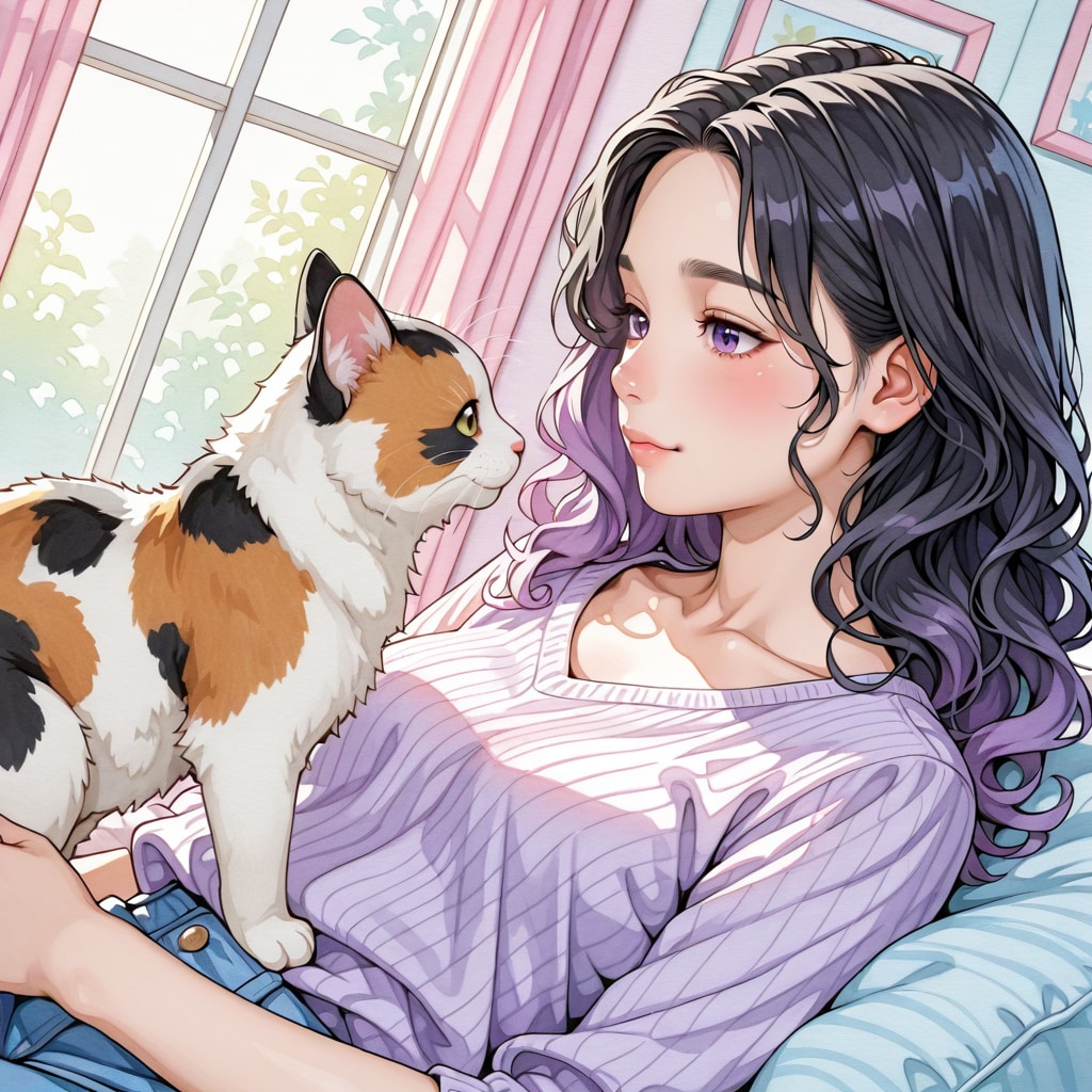もふもふ三毛殿（227）MOKA | の人気AIイラスト・グラビア