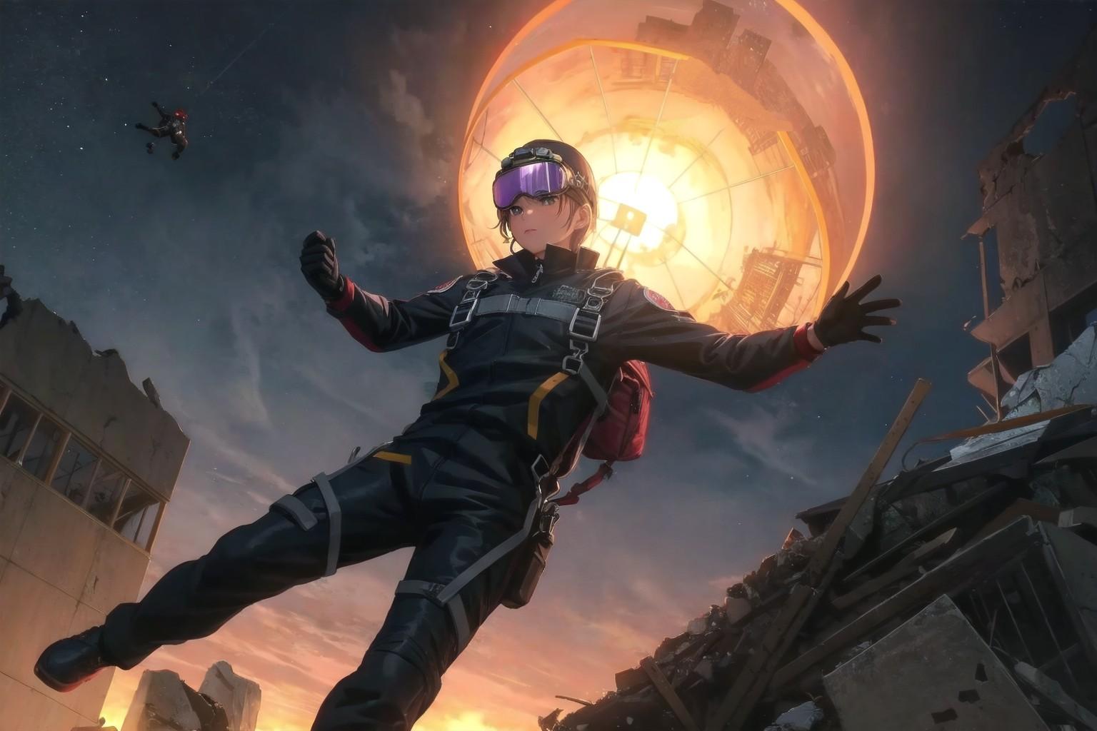 着地準備！ | の人気AIイラスト・グラビア