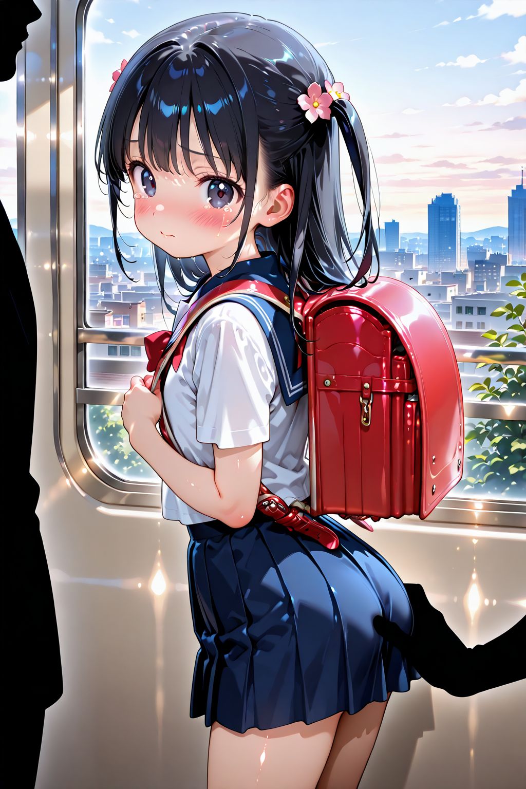 や、やめて