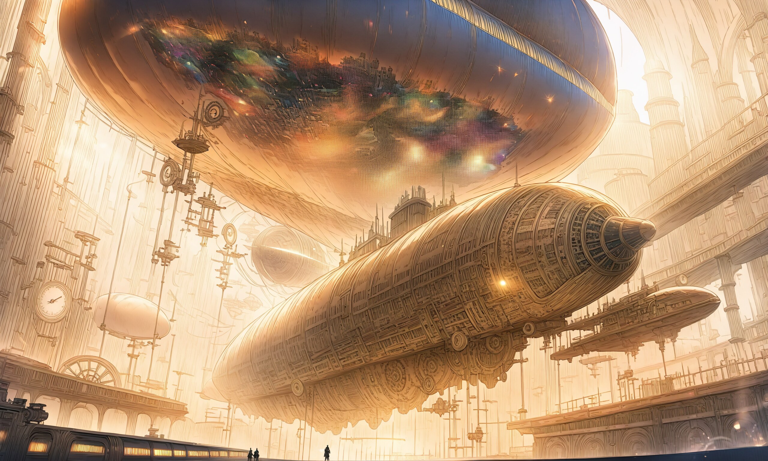 飛行船博物館XL | の人気AIイラスト・グラビア