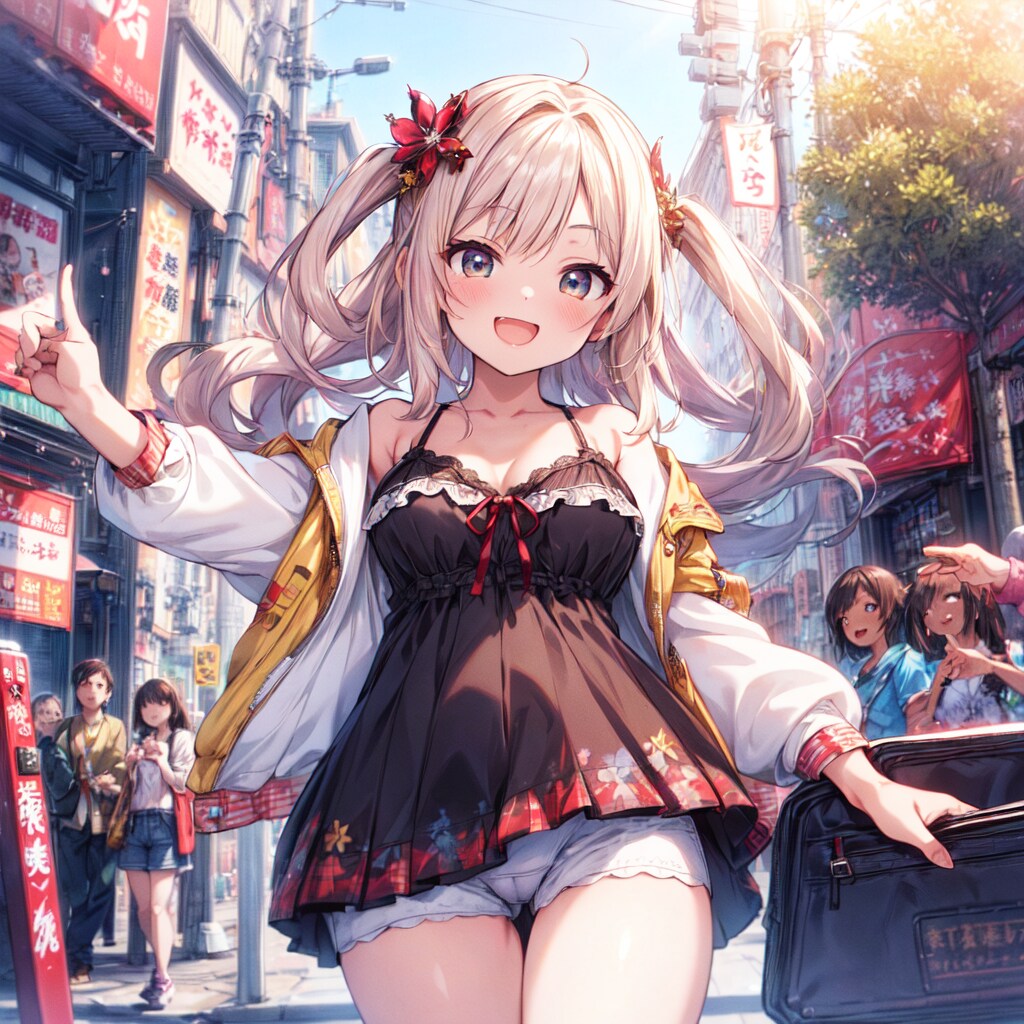 今日はこの街を案内するわ！
