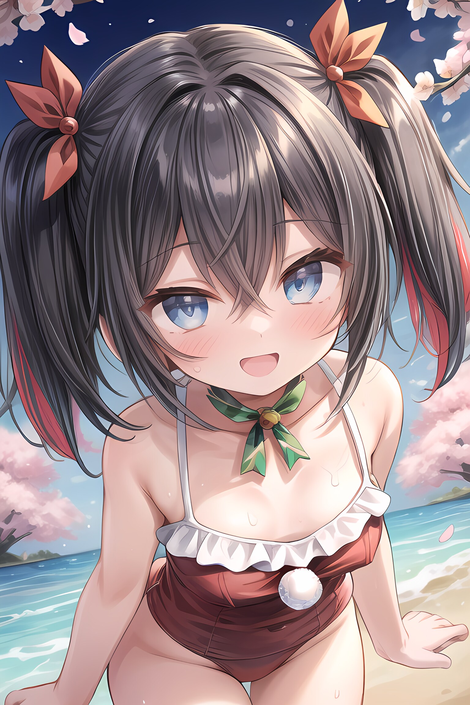 サンタ水着