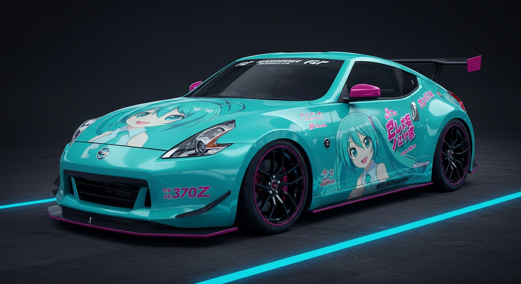 370Z初音ミク痛車