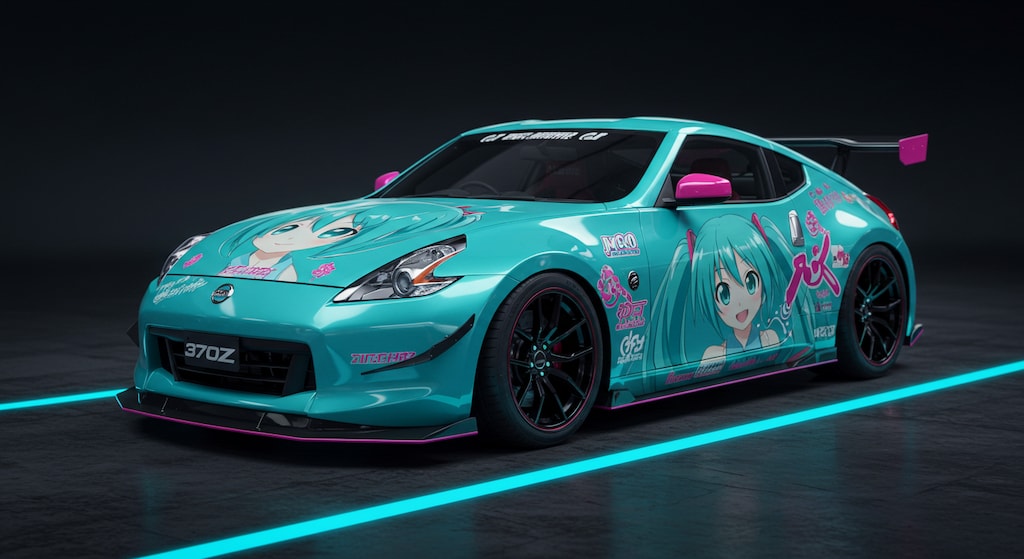 370Z初音ミク痛車