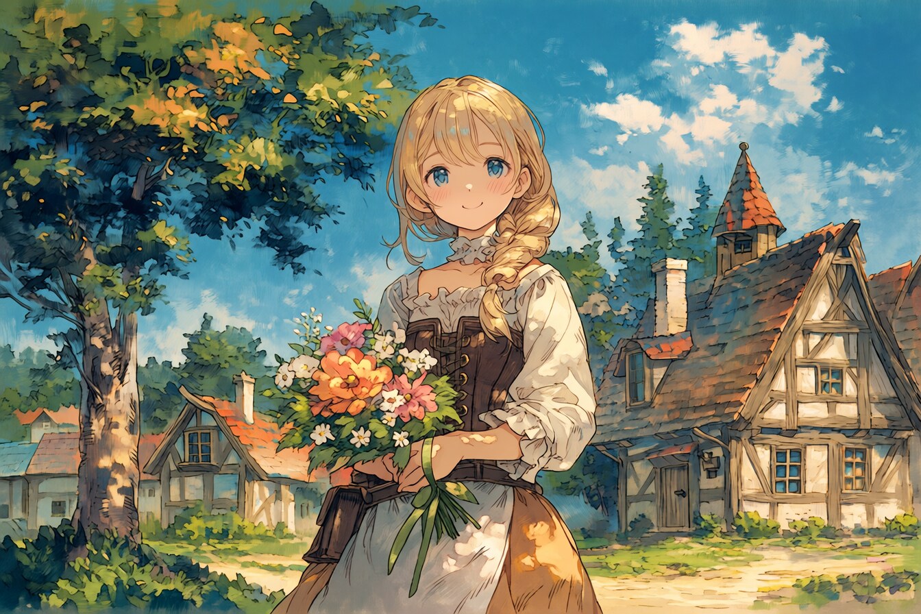 村娘103 | の人気AIイラスト・グラビア