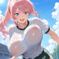 走る葵先輩R15版 3枚目