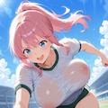 走る葵先輩R15版 2枚目