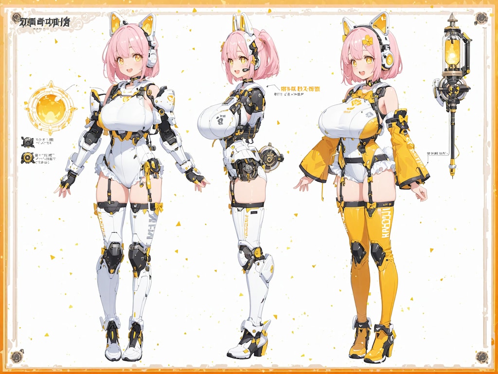 メルティ 設定画風イラスト