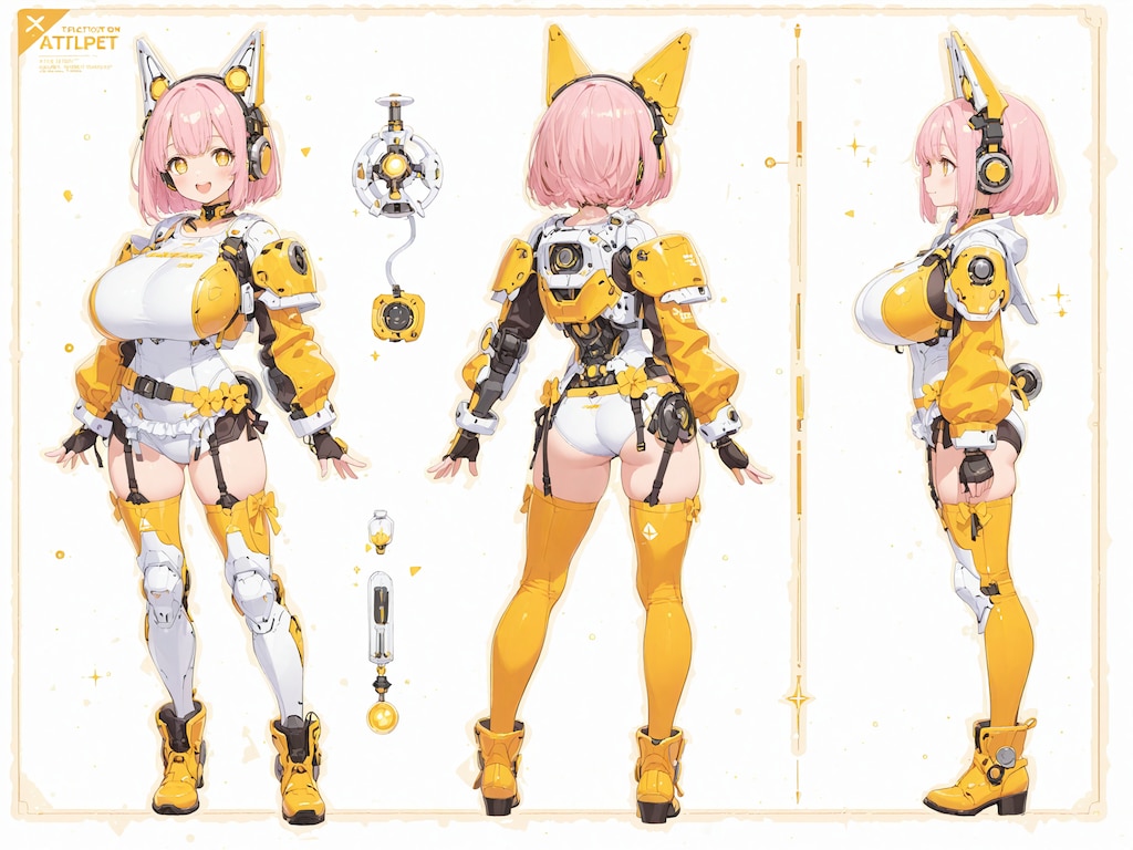 メルティ 設定画風イラスト