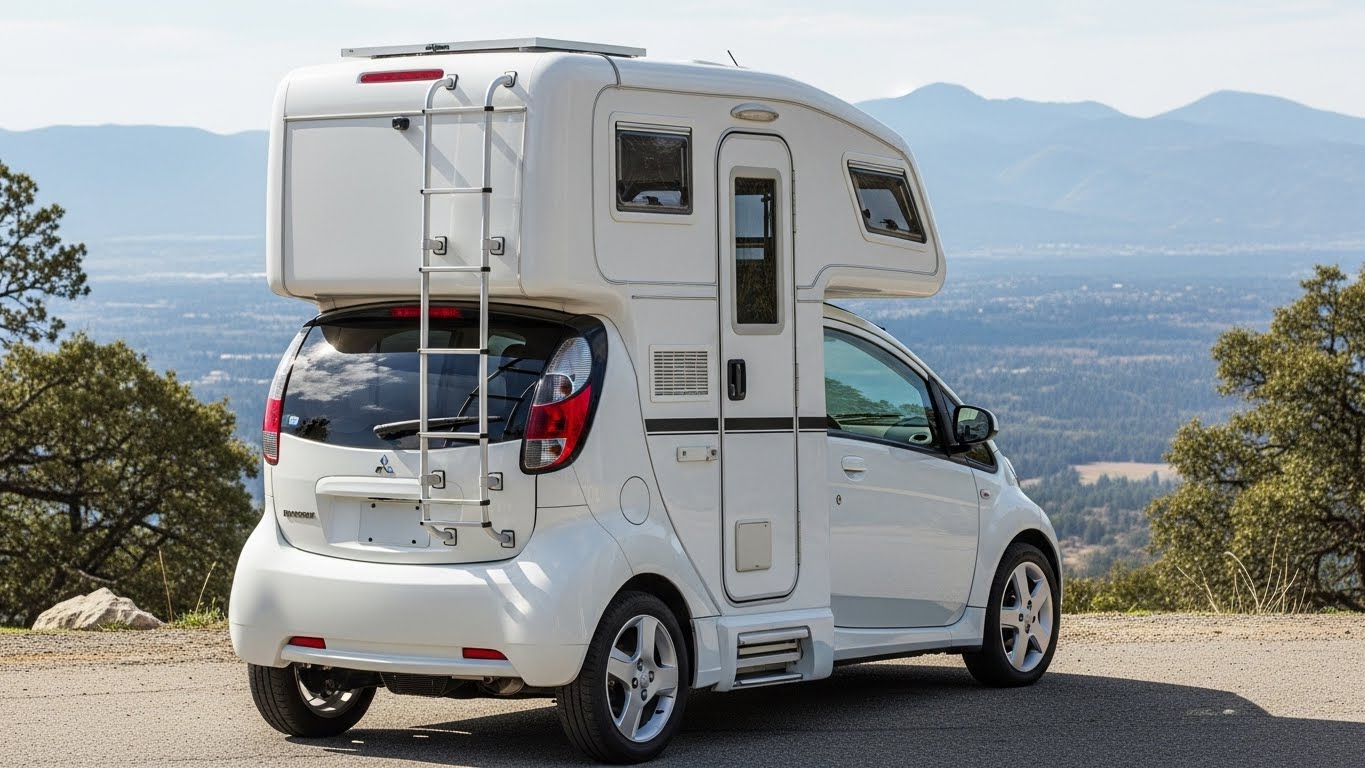 Iミーブキャンピングカー | の人気AIイラスト・グラビア