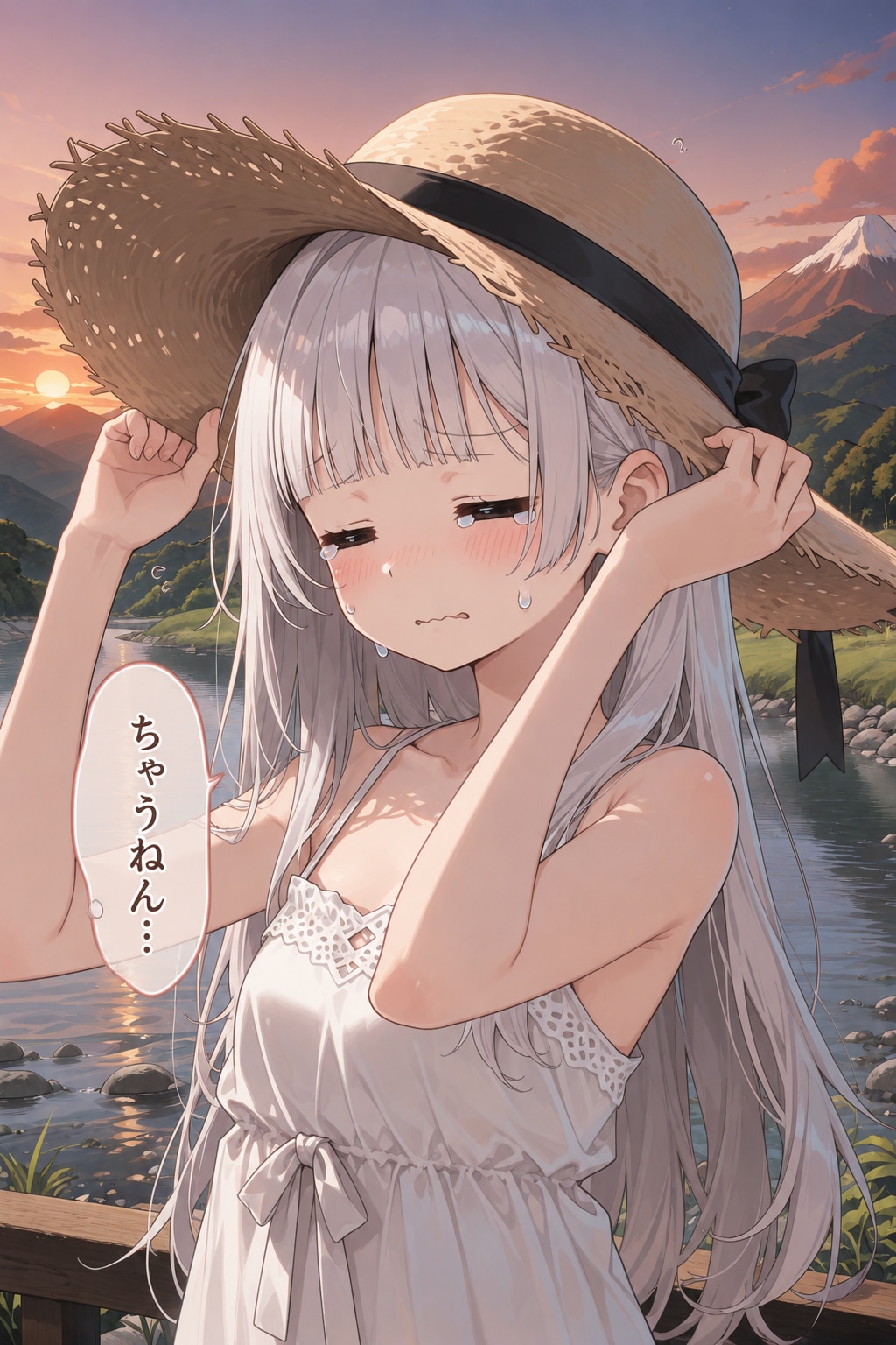 夏の夕暮れのちゃうねんガール