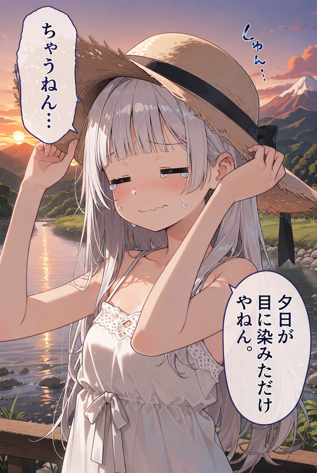 夏の夕暮れのちゃうねんガール