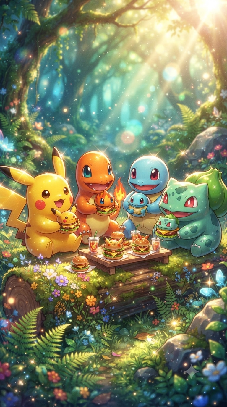 ポケモン　ハンバーガー