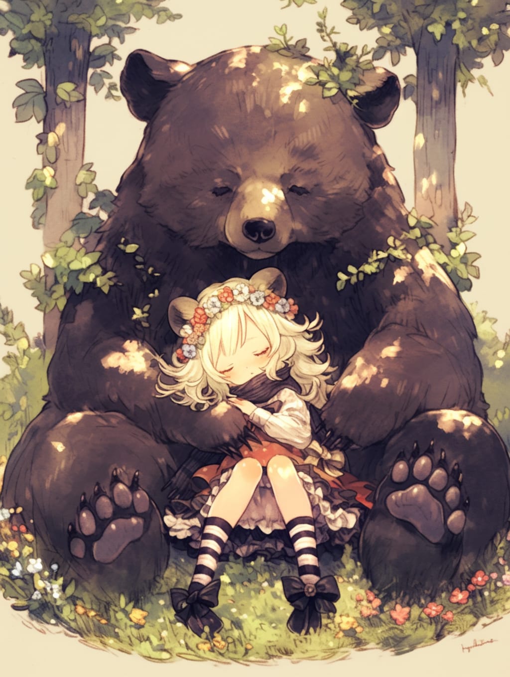 くま娘とくまさん🐾