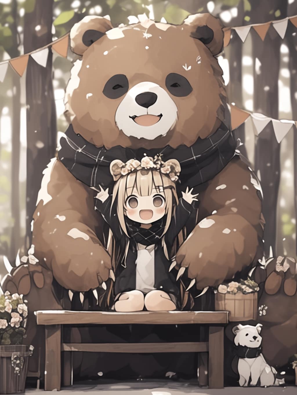 くま娘とくまさん🐾