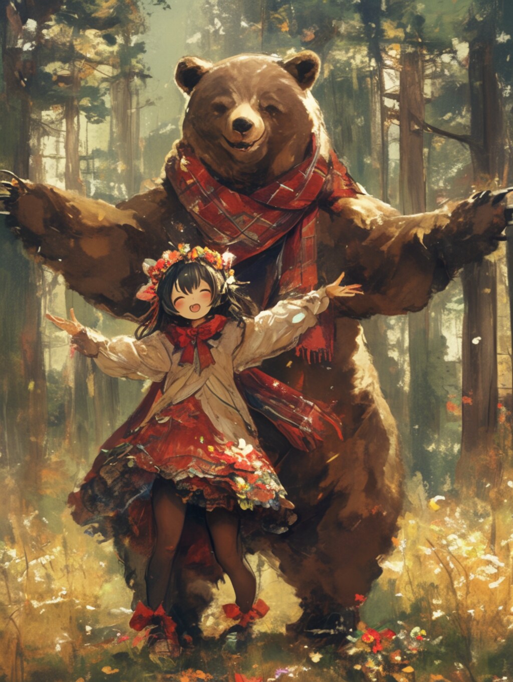 くま娘とくまさん🐾