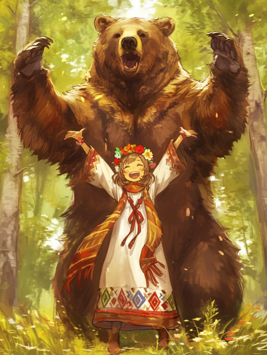 くま娘とくまさん🐾