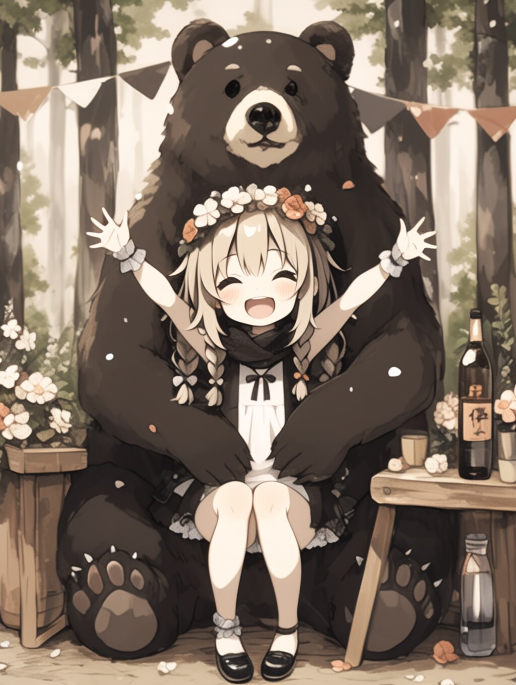 くま娘とくまさん🐾