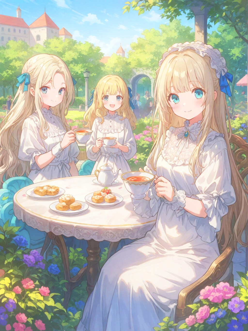 アフタヌーンティーとスコーン