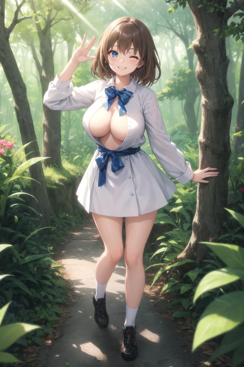 森で出会った友達