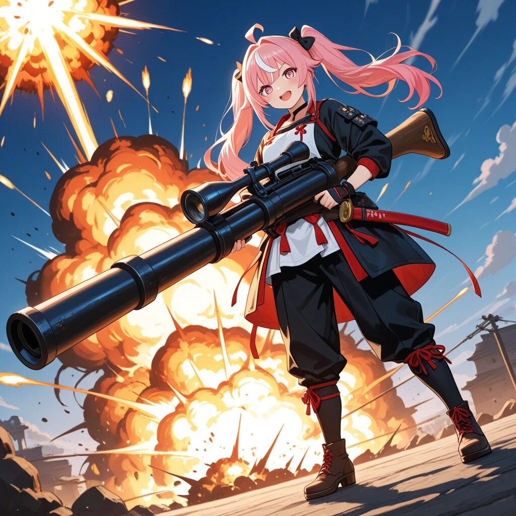 女子足軽隊の特別装備