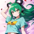 緑髪娘（720） 7枚目