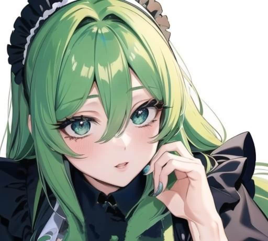 緑髪娘（720）