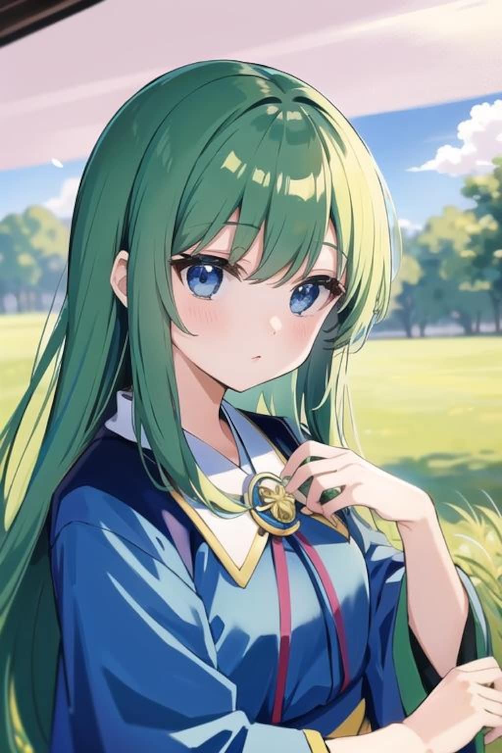 緑髪娘（720）