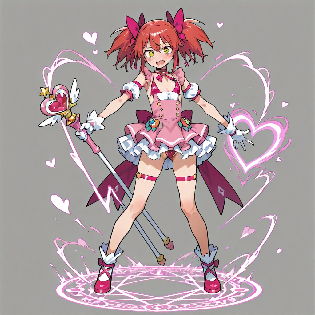 誘惑の魔法少女 | の人気AIイラスト・グラビア