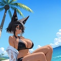 褐色肌は健康的に見える 3枚目